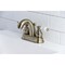 Kingston Brass KB5613PL Restoration 4" Centerset Bathroom Faucet, Antique Brass KB5613PL - alternate 3